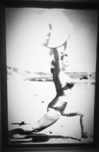 female,weightlifting,old time,beach, outdoor,weights,lifting,clean,jerk